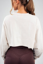 Slouch Long Sleeve Crop Top