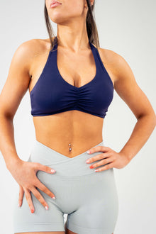 Halter V-neck Sports Bra