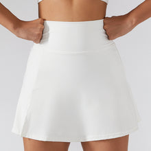 Side-Hem High Waist Skirt